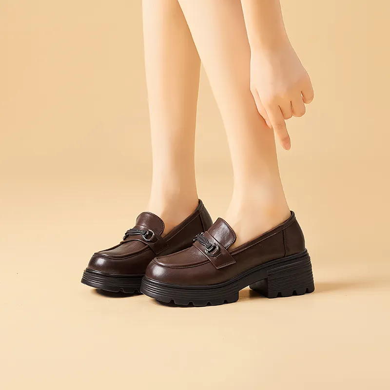 Bull charm Loafers Women's-7
