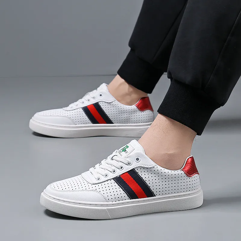 Bull Charm Durable Breathable Low-Top Skateboard Shoes Men's-13