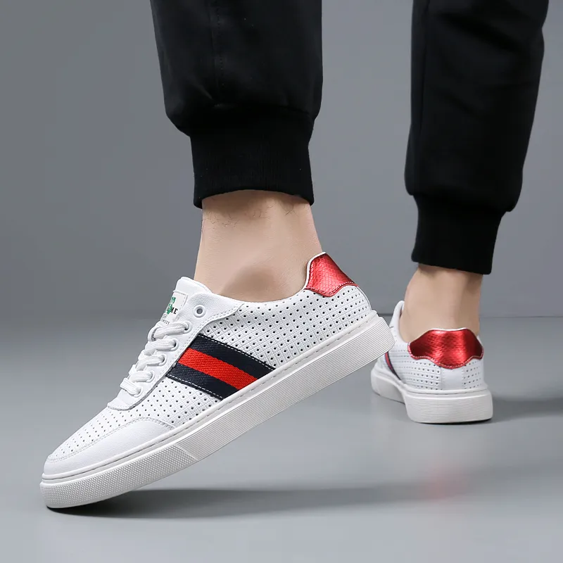 Bull Charm Durable Breathable Low-Top Skateboard Shoes Men's-15