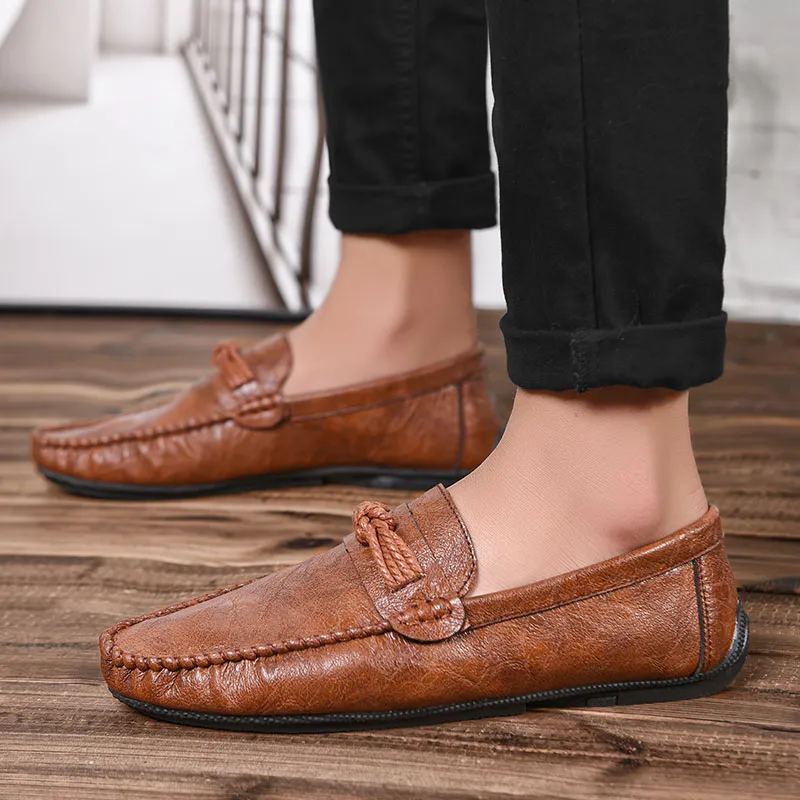 Bull charm Loafers Men-8