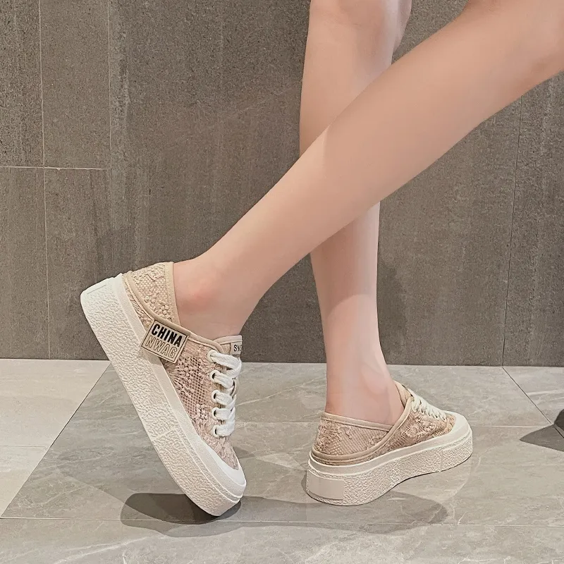 Bull Charm Anti-Slip Wear-Resistant Low-Top Casual Shoes Women's-9