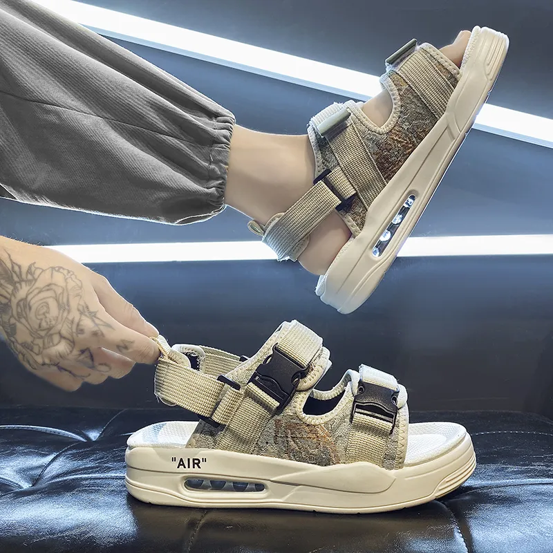 Bull charm Beach Sandals Men-10