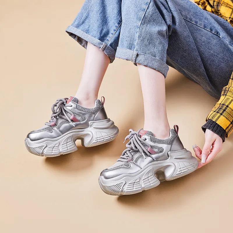 Bull Charm Chunky Sneakers Women's-1