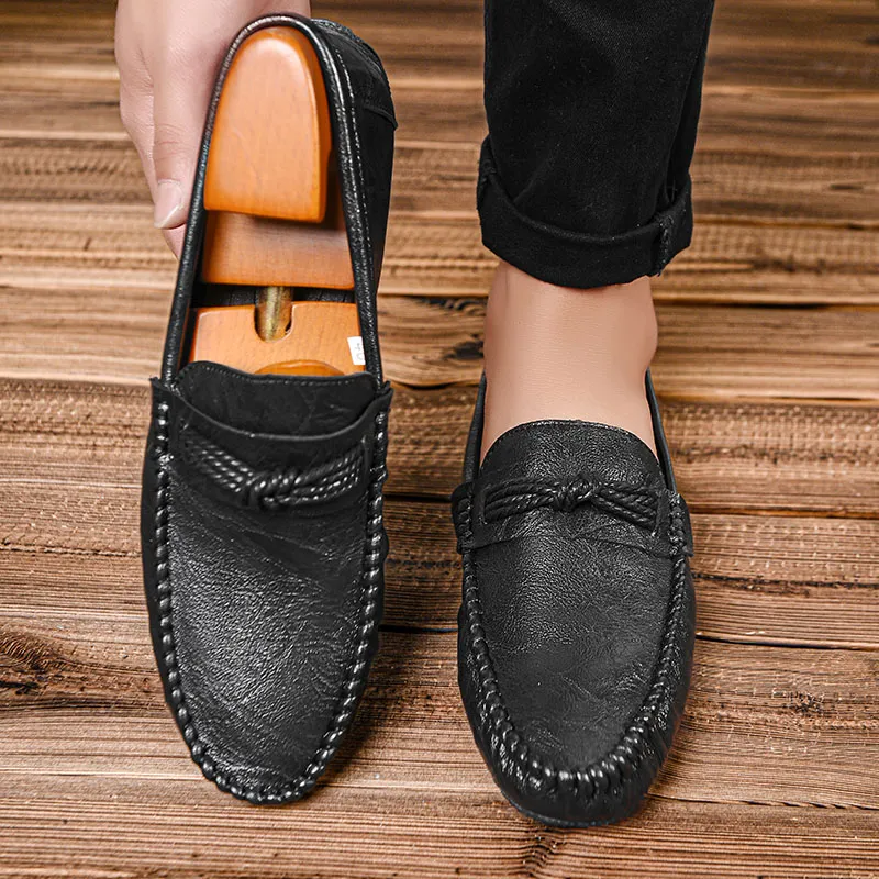 Bull charm Loafers Men-5