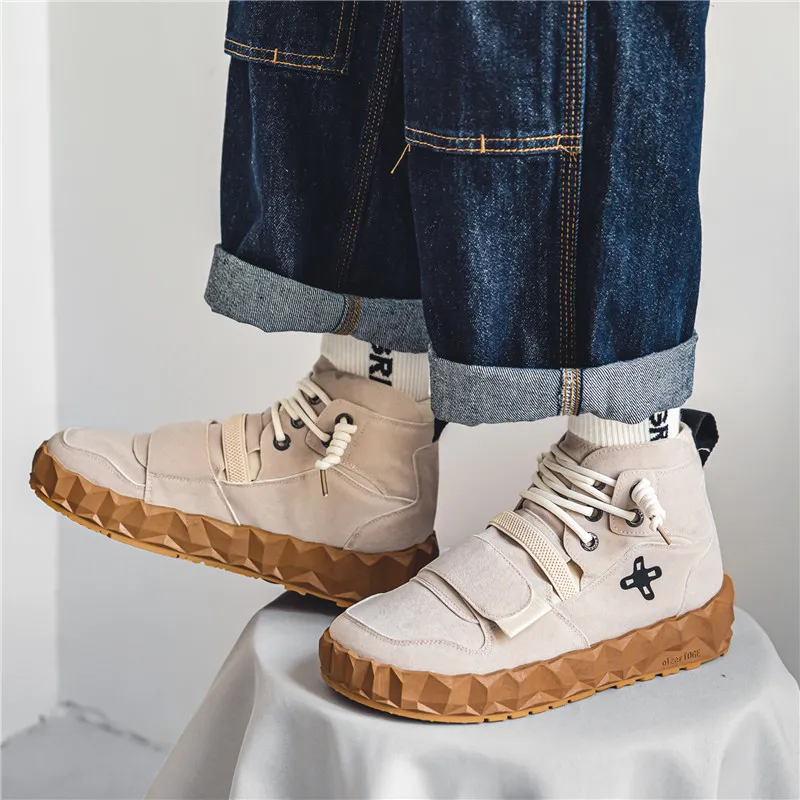 Bull Charm High Top Casual Shoes Men's-10