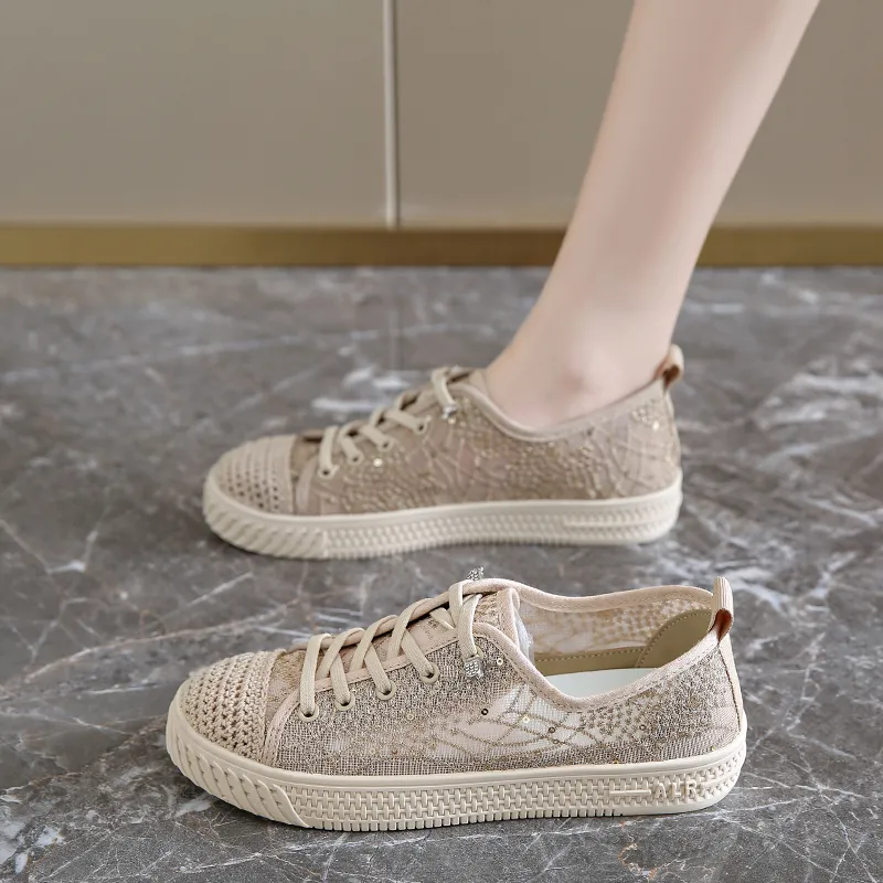 Bull charm Espadrilles Women's Black/Khaki-7