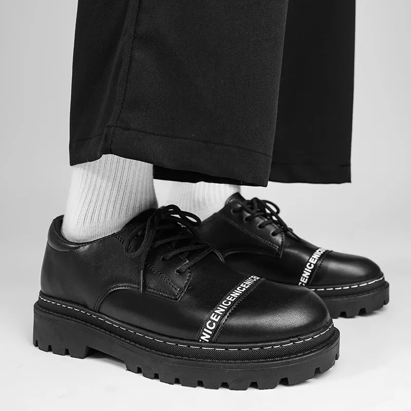 Bull Charm Casual Shoes Men's Black-3