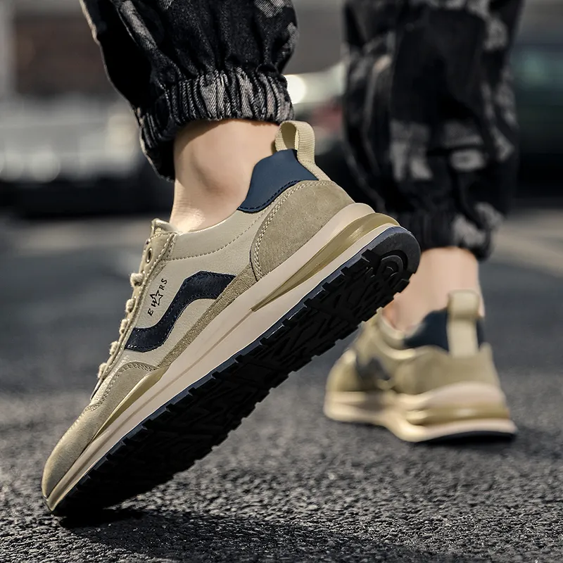 Bull Charm Abrasion Resistant Low Top Casual Shoes Men's-3