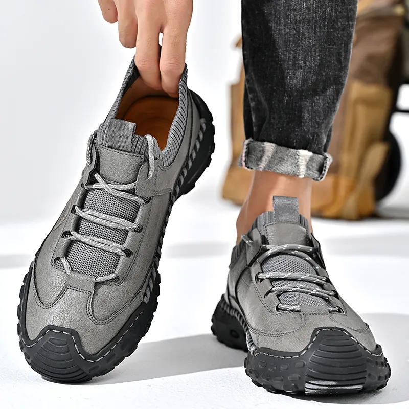 Bull Charm Anti-Slip Wear-Resistant Low-Top Casual Shoes Men's-5