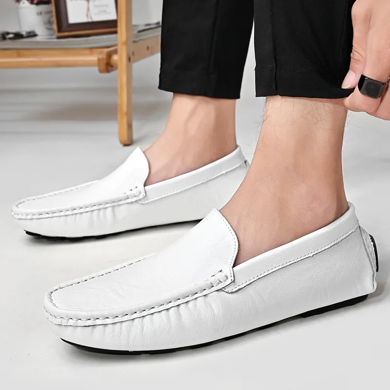 Bull charm Men's Casual Shoes Men Low Top Black/White/Brown-8