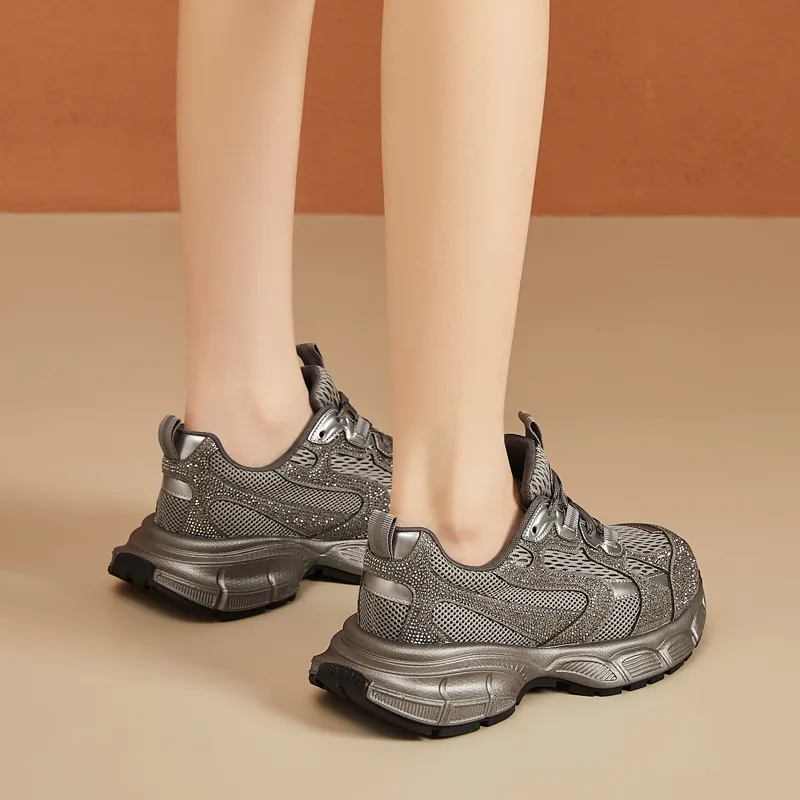 Bull Charm Low Top Chunky Sneakers Women's-8