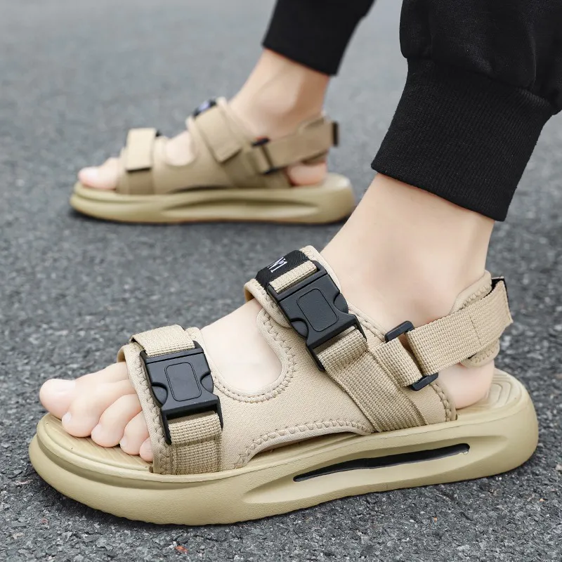 Bull charm Beach Sandals Men-7