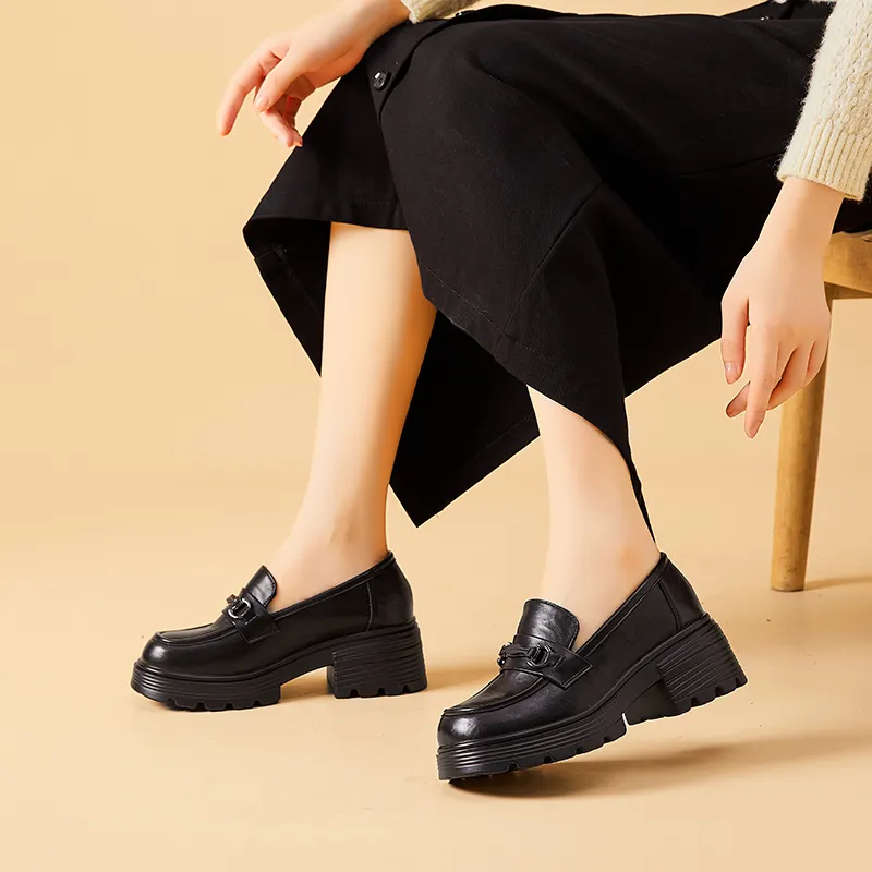 Bull charm Loafers Women's-4