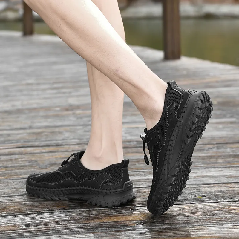 Bull Charm Abrasion-Resistant Casual Shoes Men's-2
