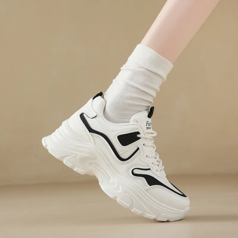 Bull Charm Low-Top Chunky Sneakers Women's-5