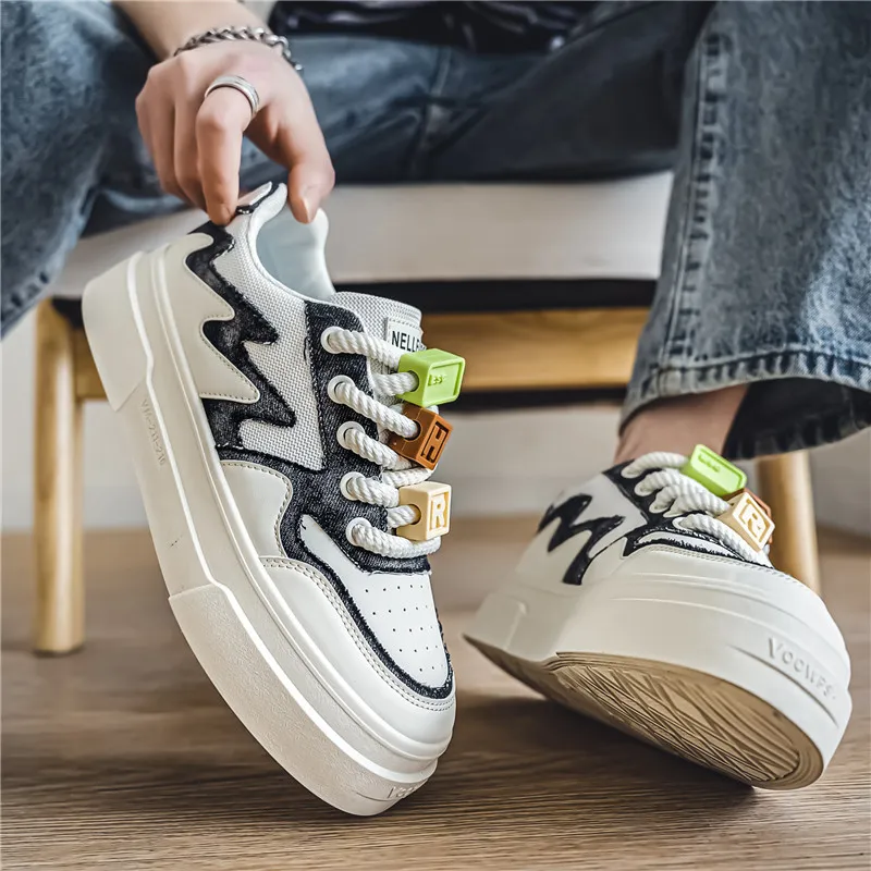 Bull Charm Low-Top Skateboard Shoes Men's-10