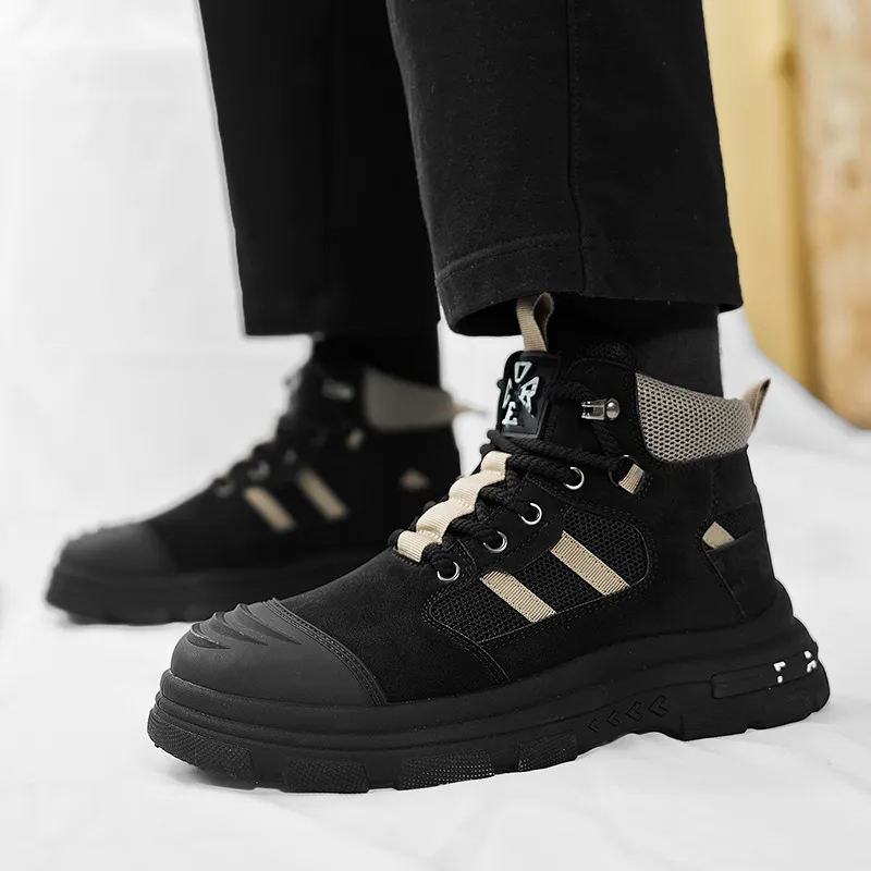 Bull Charm High Top Casual Shoes Men's-5