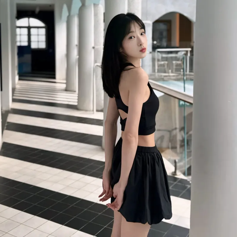 Bosieagender Casual Short Skirts Women's-9