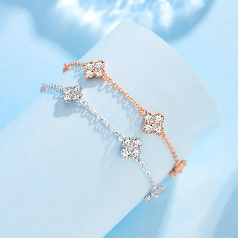 Heart To Heart S925 Silver Bracelets Women's-1