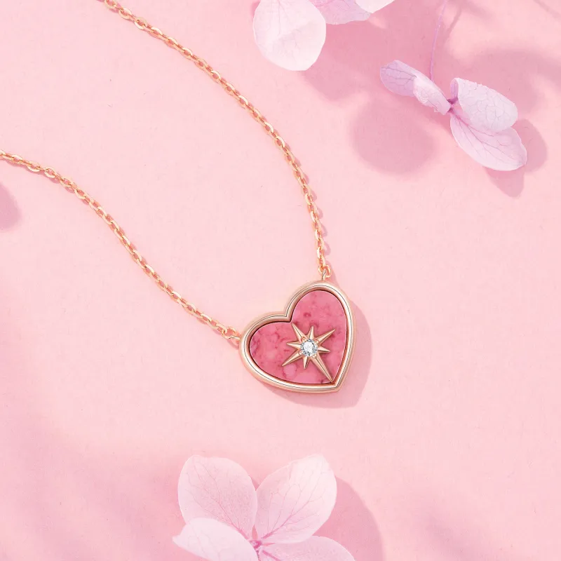 Heart To Heart S925 Silver Necklaces Women's-4
