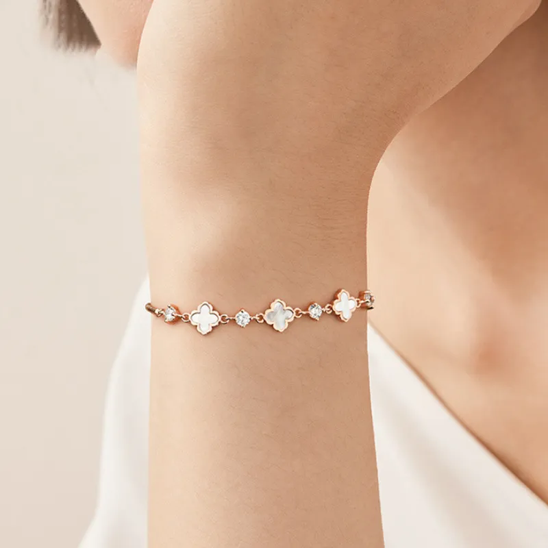 Heart To Heart S925 Silver Bracelets Women's-3
