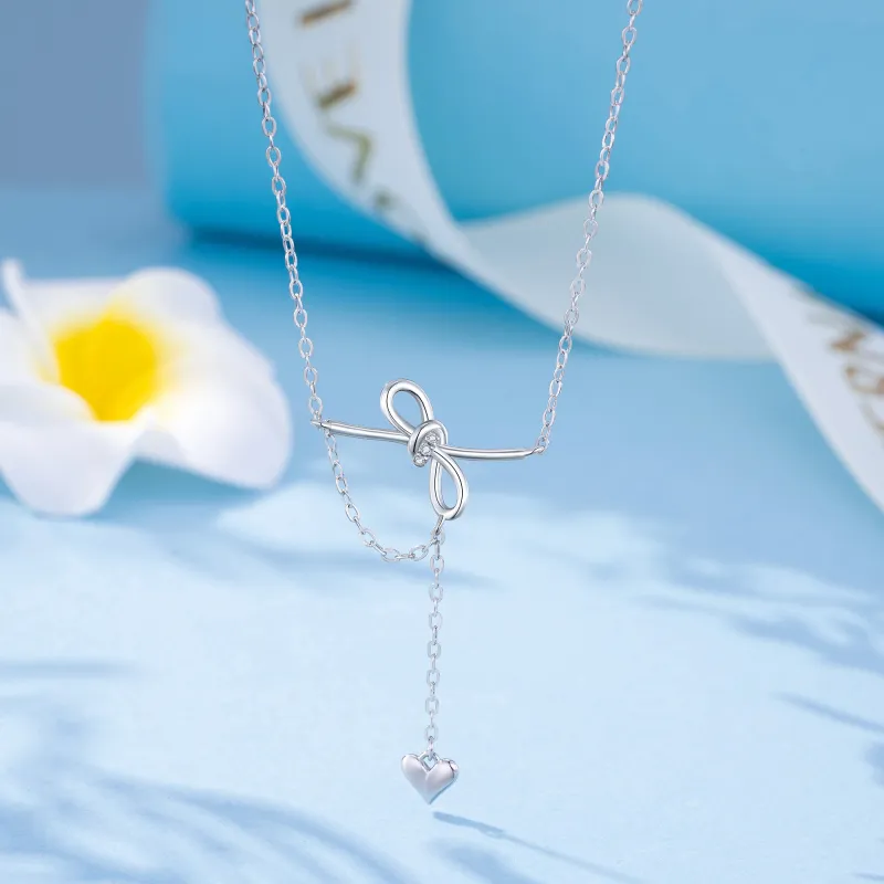 Heart To Heart S925 Silver Necklaces Women's-2