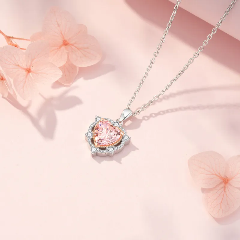 Heart To Heart S925 Silver Necklaces Women's-2