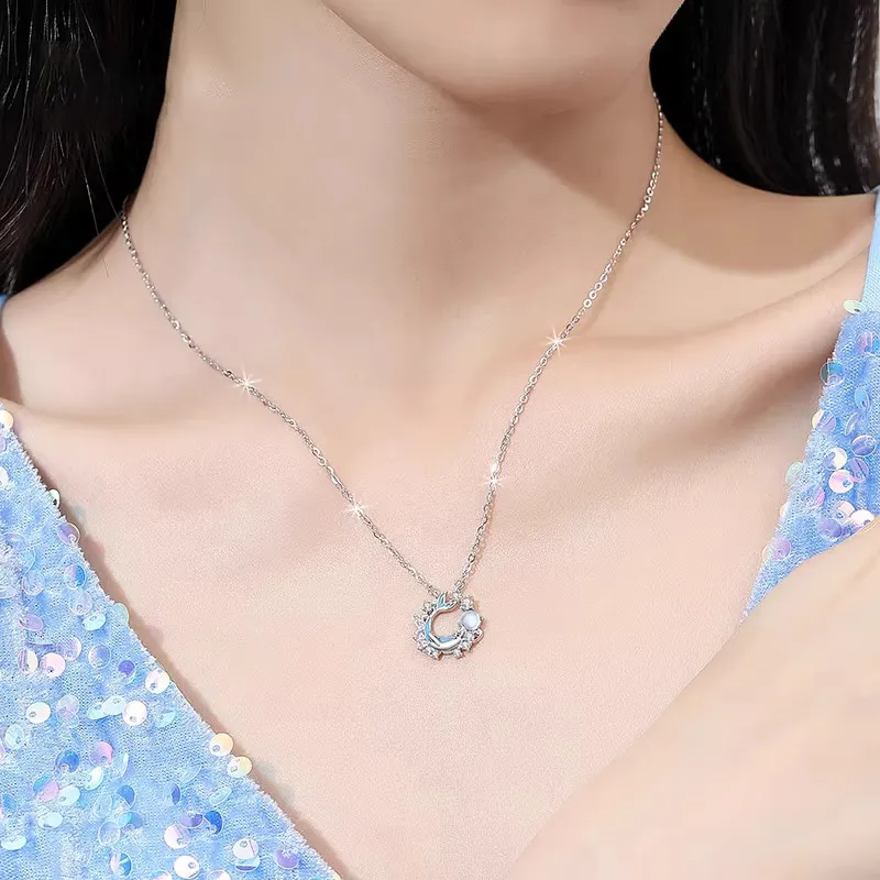 Heart To Heart 999 Fine Silver Necklaces Women's-2