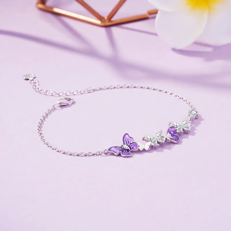 Heart To Heart S925 Silver Bracelets Women's-4