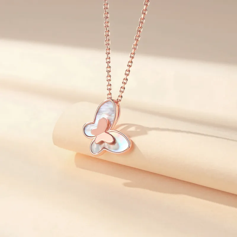 Heart To Heart S925 Silver Necklaces Women's-3