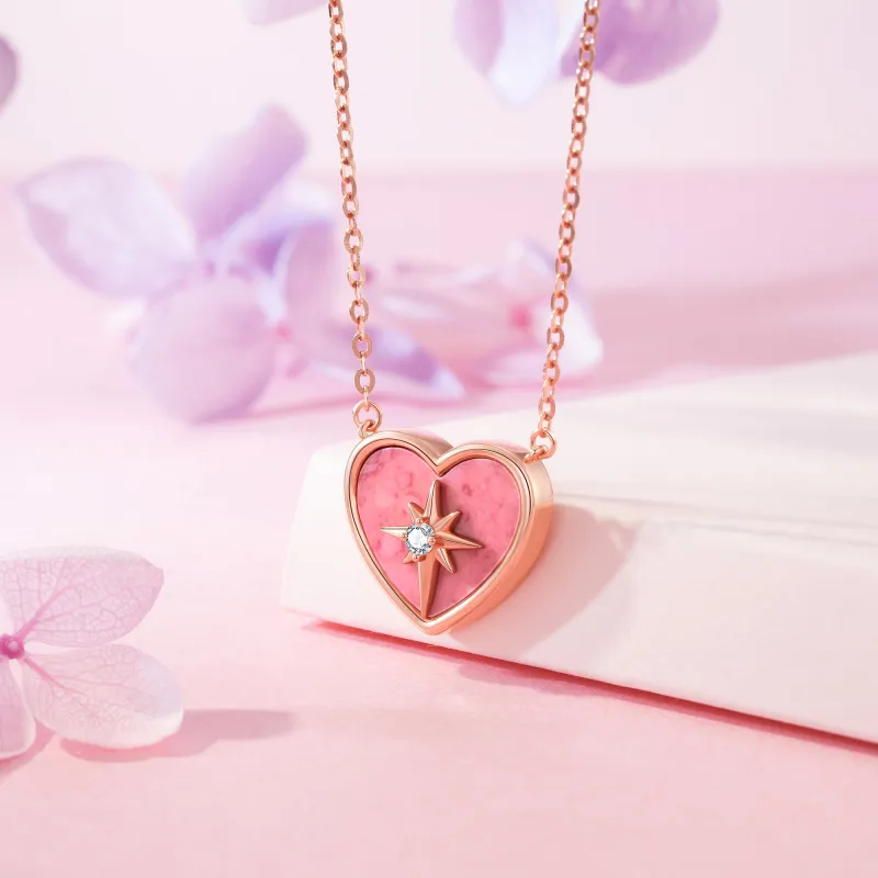 Heart To Heart S925 Silver Necklaces Women's-2