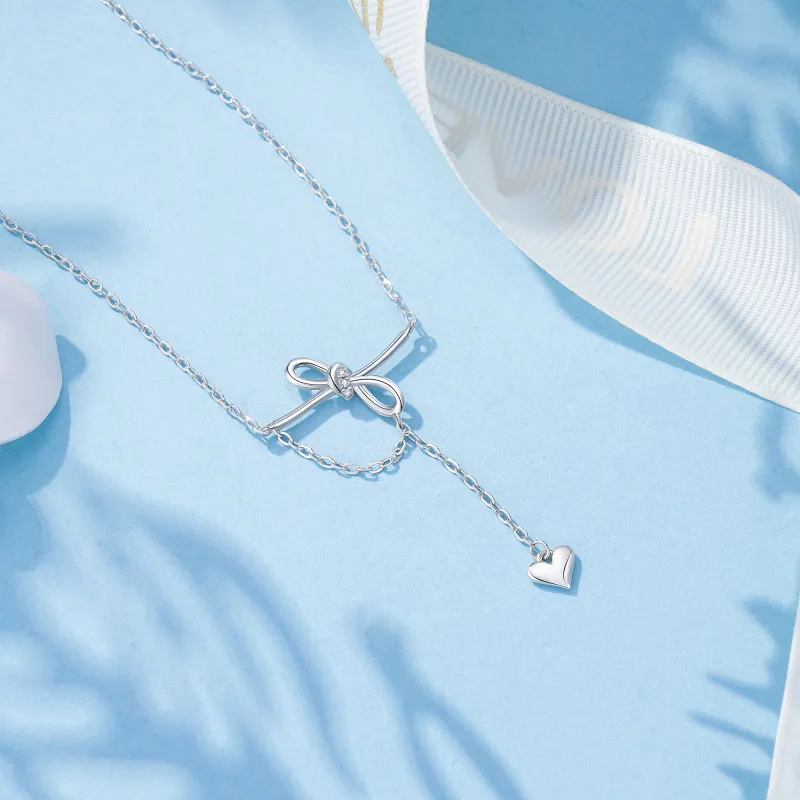 Heart To Heart S925 Silver Necklaces Women's-1