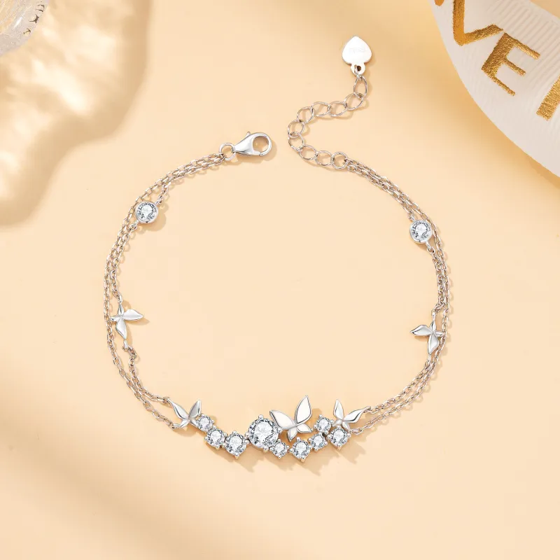 Heart To Heart S925 Silver Bracelets Women's-2