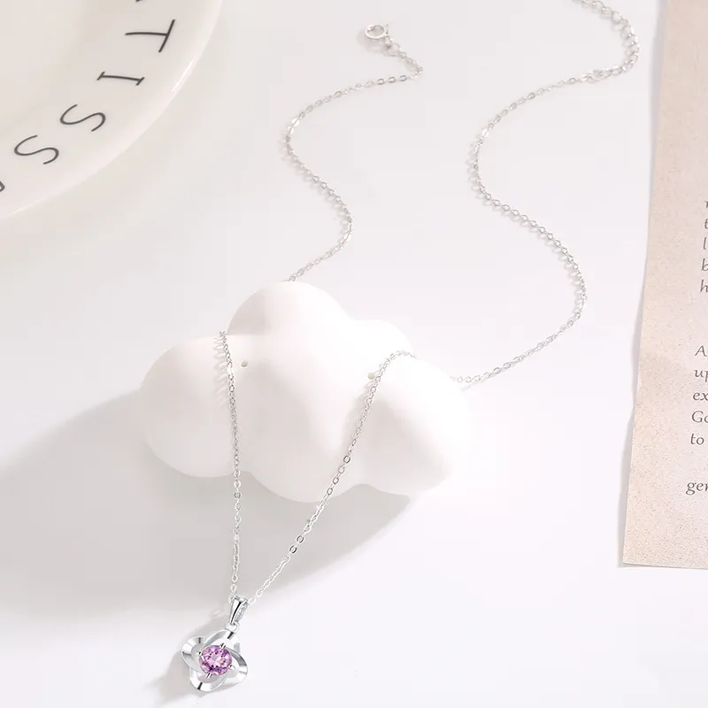Heart To Heart S925 Silver Necklaces Women's-3