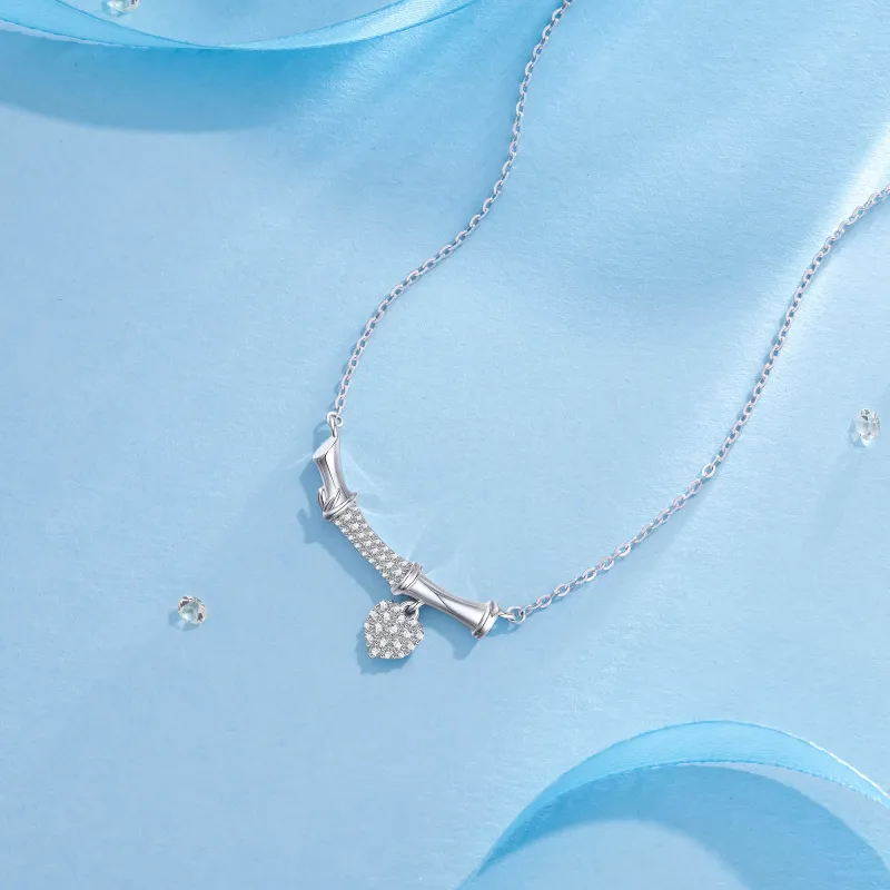 Heart To Heart S925 Silver Necklaces Women's-1