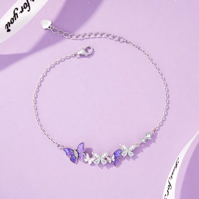 Heart To Heart S925 Silver Bracelets Women's-2