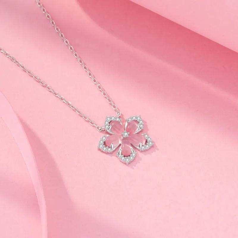 Heart To Heart S925 Silver Necklaces Women's-3