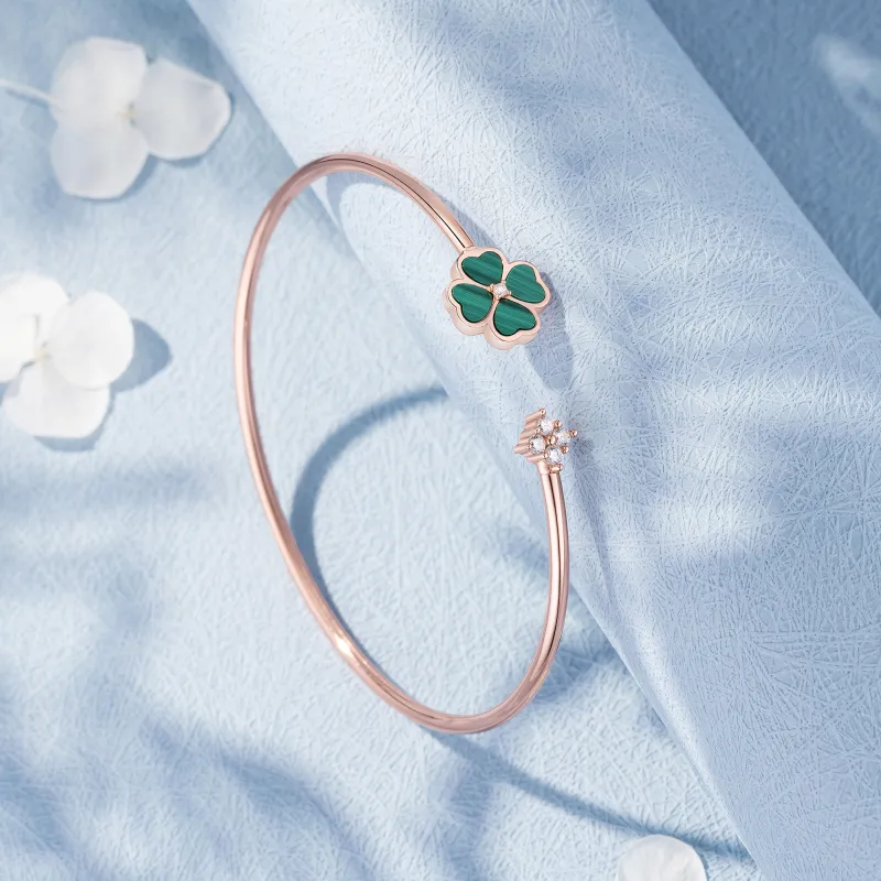 Heart To Heart S925 Silver Bangles Women's-8