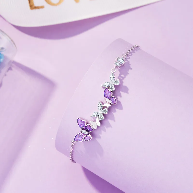Heart To Heart S925 Silver Bracelets Women's-3