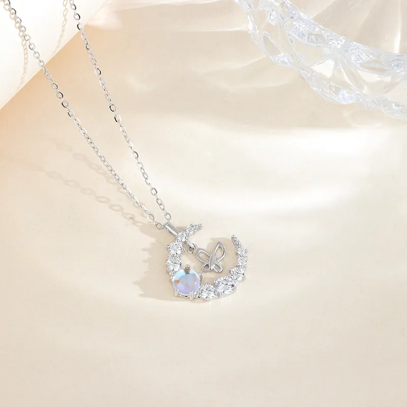 Heart To Heart S925 Silver Necklaces Women's-3