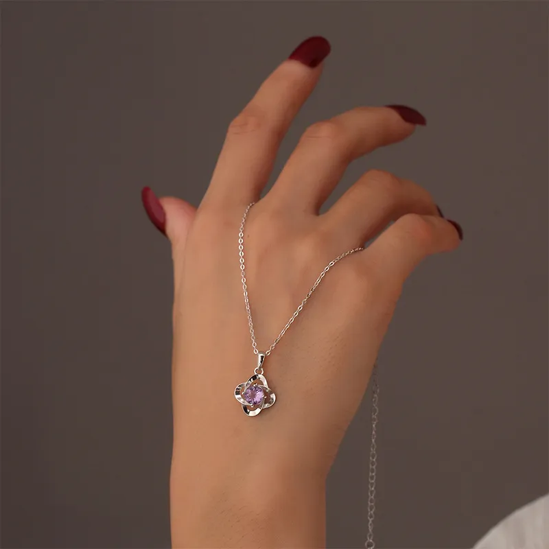 Heart To Heart S925 Silver Necklaces Women's-2