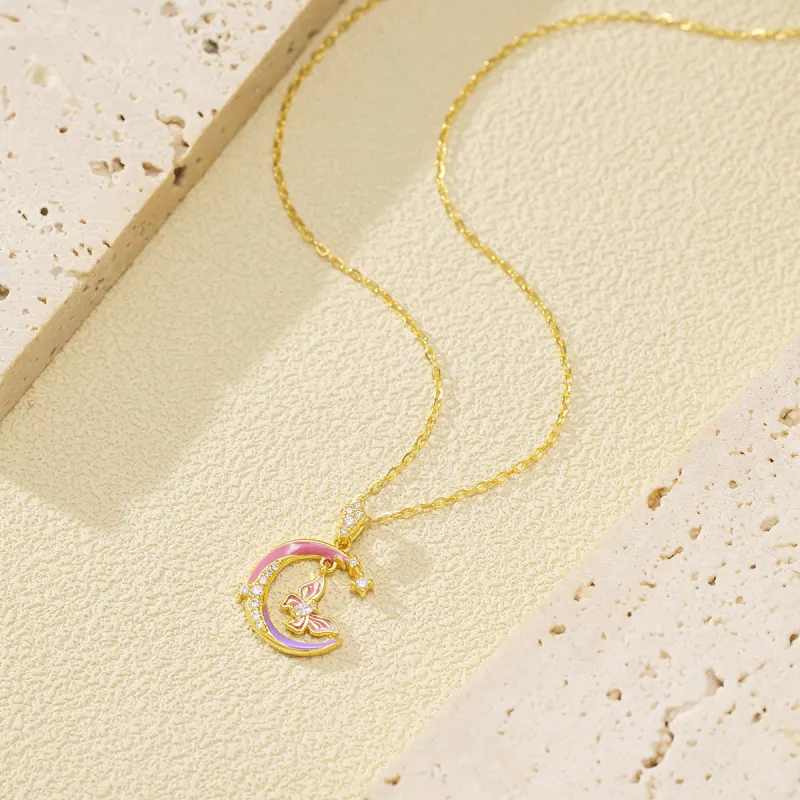 Heart To Heart S925 Silver Necklaces Women's-4