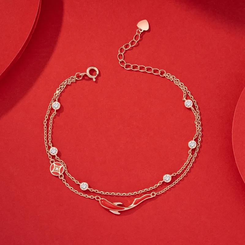 Heart To Heart 925 Sterling Silver Bracelets Women's-4