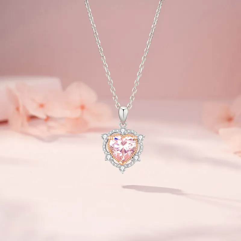 Heart To Heart S925 Silver Necklaces Women's-1