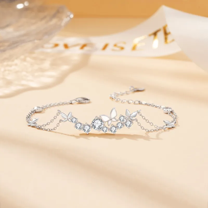 Heart To Heart S925 Silver Bracelets Women's-3
