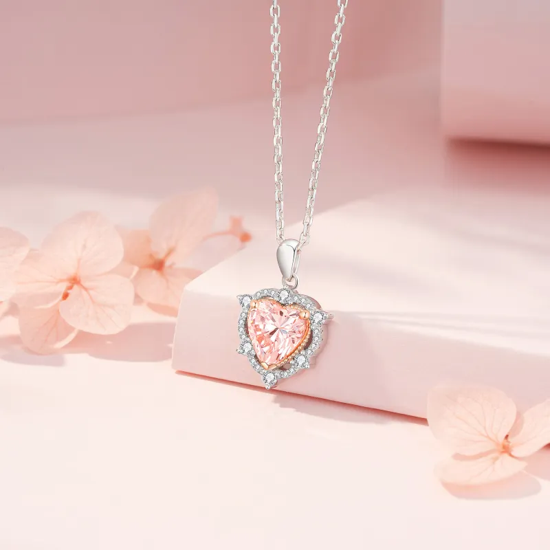 Heart To Heart S925 Silver Necklaces Women's-4