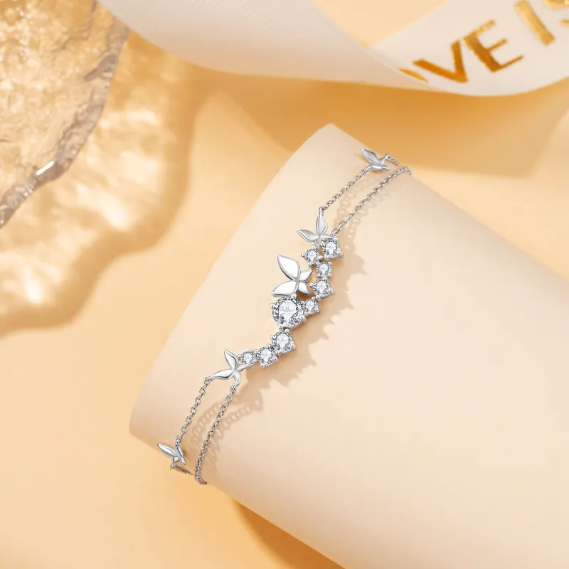 Heart To Heart S925 Silver Bracelets Women's-1