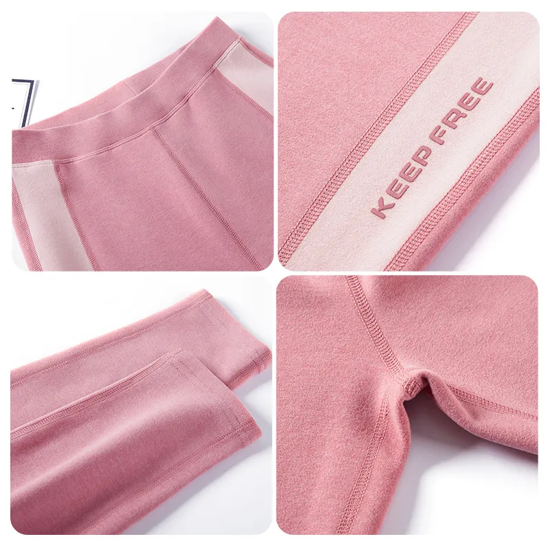 Close-fitting Areas Thermal Pants Women's-3