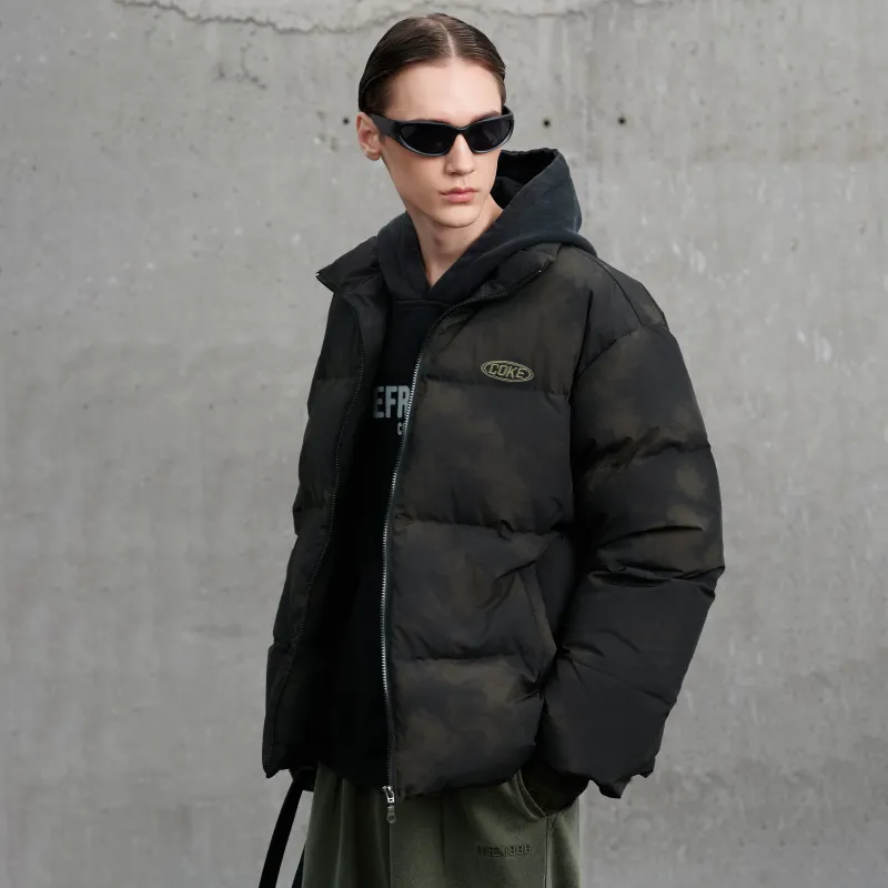 Coke Down Jackets Unisex Black-4