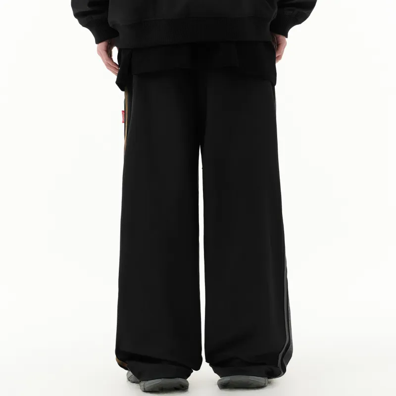 Coke Casual Pants Unisex Black-5